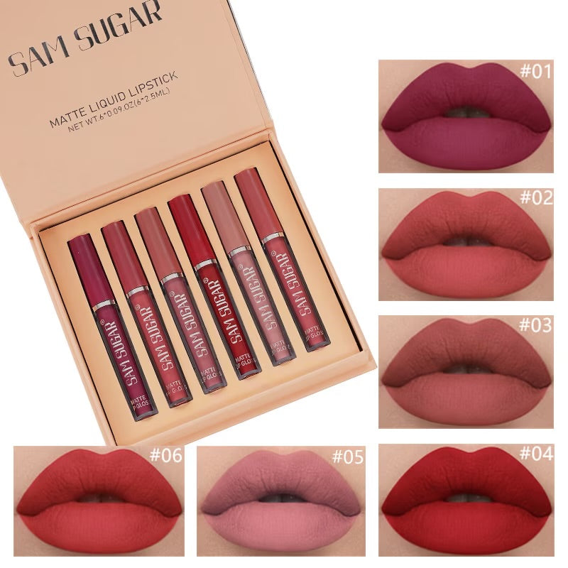 SAM SUGAR 6 Pcs Beauty Tools Lipstick 486013 SAM SUGAR 6 Pcs Beauty Tools Lipstick 486013