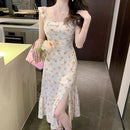 Women's Knee Length Slip Tea Dresses 536905 - TUZZUT Qatar Online Shopping