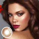 Unibling Eros Brown Contact Lenses for Eyes (1 Pair) - TUZZUT Qatar Online Shopping