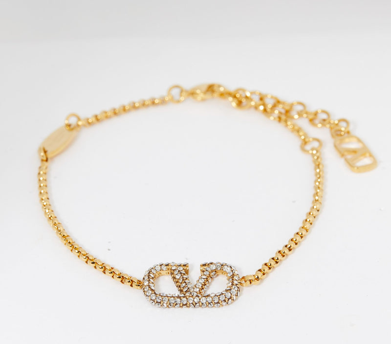 Fashion Geometry Gold Color Bracelet for Women X4606966 - TUZZUT Qatar Online Shopping