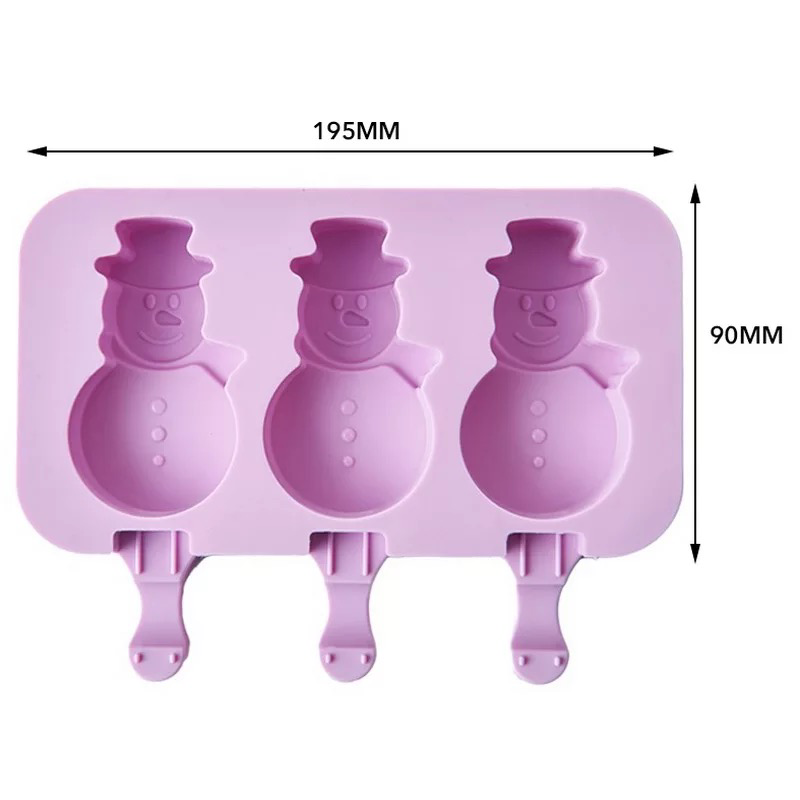 Snowman Cakesicle Silicone Mold S1652755 Snowman Cakesicle Silicone Mold S1652755
