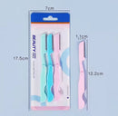 3pcs Safe Eye Brow Razor Eyebrow Trimmer Makeup Tools 349338 - TUZZUT Qatar Online Shopping