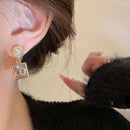 Fashion Pearl Women's Earrings  437147 - TUZZUT Qatar Online Shopping