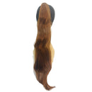 Synthetic Long Straight Claw Clip On Ponytail Hair - oy63 - TUZZUT Qatar Online Shopping