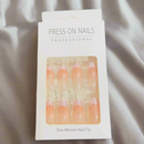 24pcs Natural Delicate & Comfortable Removable Fake Nails  477011 - TUZZUT Qatar Online Shopping