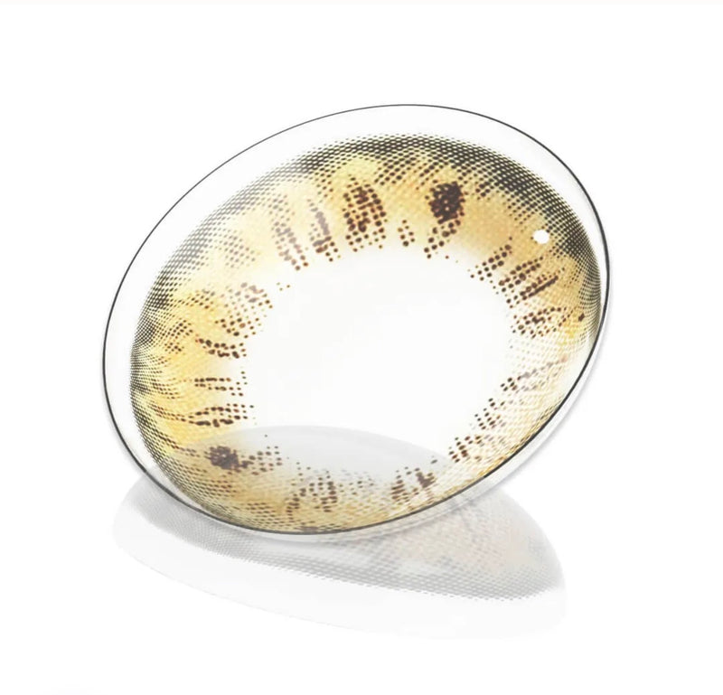 Unibling Iffy Bronze Contact Lenses for Eyes (1 Pair) - TUZZUT Qatar Online Shopping