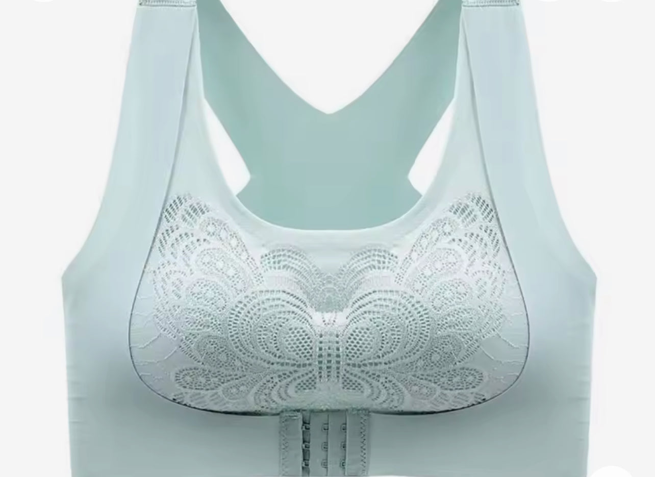 Breast Pad Crop Top For Girl Cross Beauty Back Camisoles Full Cup Front Closure Bra 75182 Breast Pad Crop Top For Girl Cross Beauty Back Camisoles Full Cup Front Closure Bra 75182