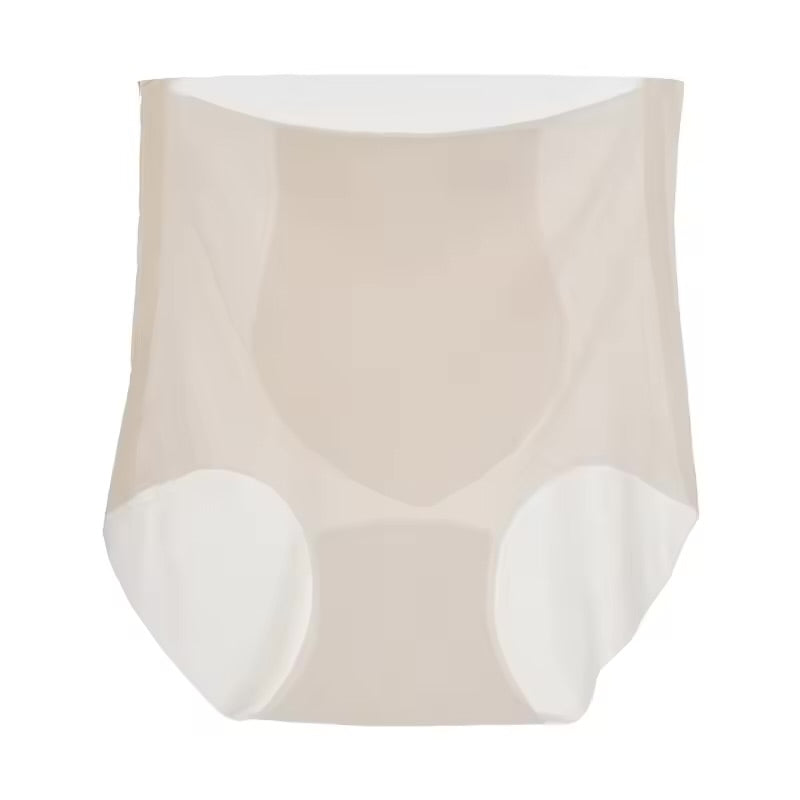 High Waist Ice Silk Seamless Underwear Zp357 - TUZZUT Qatar Online Shopping