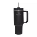 Stanley Vacuum Insulated Tumbler with Lid and Straw for Water 1.18L (Black) - TUZZUT Qatar Online Shopping