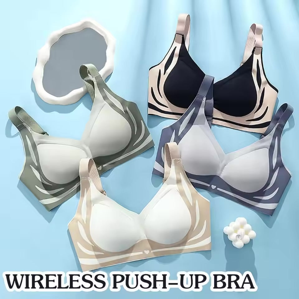 Womens Wireless Padded Push-Up Bra ZP381 Womens Wireless Padded Push-Up Bra ZP381