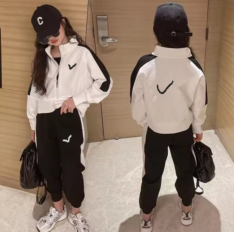 Spring New Style Children's Sportswear Hoodie Set  1696845 - TUZZUT Qatar Online Shopping