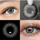 Unibling Iffy Grey Contact Lenses for Eyes (1 Pair) - TUZZUT Qatar Online Shopping