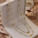 Pearl Long Necklace For Women 2962 - TUZZUT Qatar Online Shopping