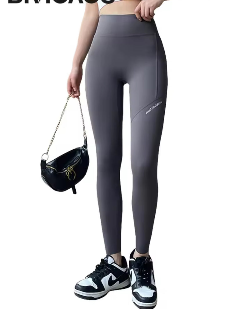 Side Pocket Shark Leggings Women 5226(WAA0242BE) - TUZZUT Qatar Online Shopping