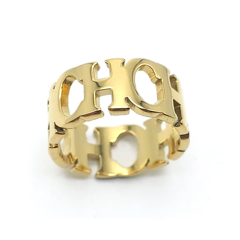 CH Engraved Design Ring X4767931