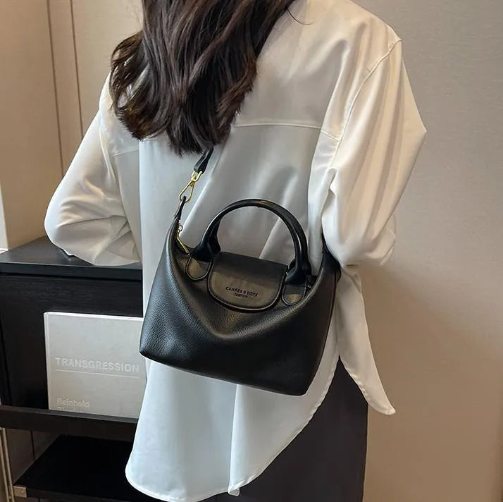 Avenue Eco-Leather Black Tote Bag 57177 - TUZZUT Qatar Online Shopping