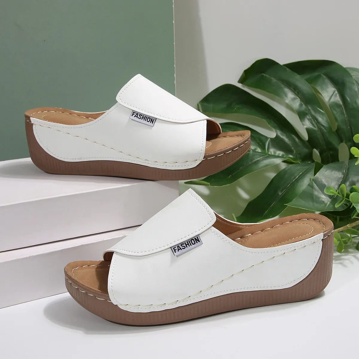 Thick-soled Wedge Sandals for Women 186683 Thick-soled Wedge Sandals for Women 186683