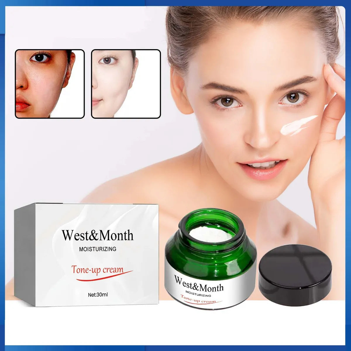 West&Month Moisturizing Tone-up Cream 30ml West&Month Moisturizing Tone-up Cream 30ml