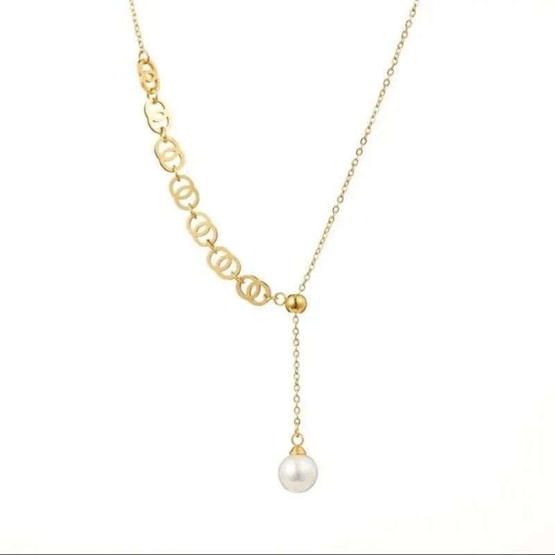 Minimalist Pearl Necklace PN899 Minimalist Pearl Necklace PN899