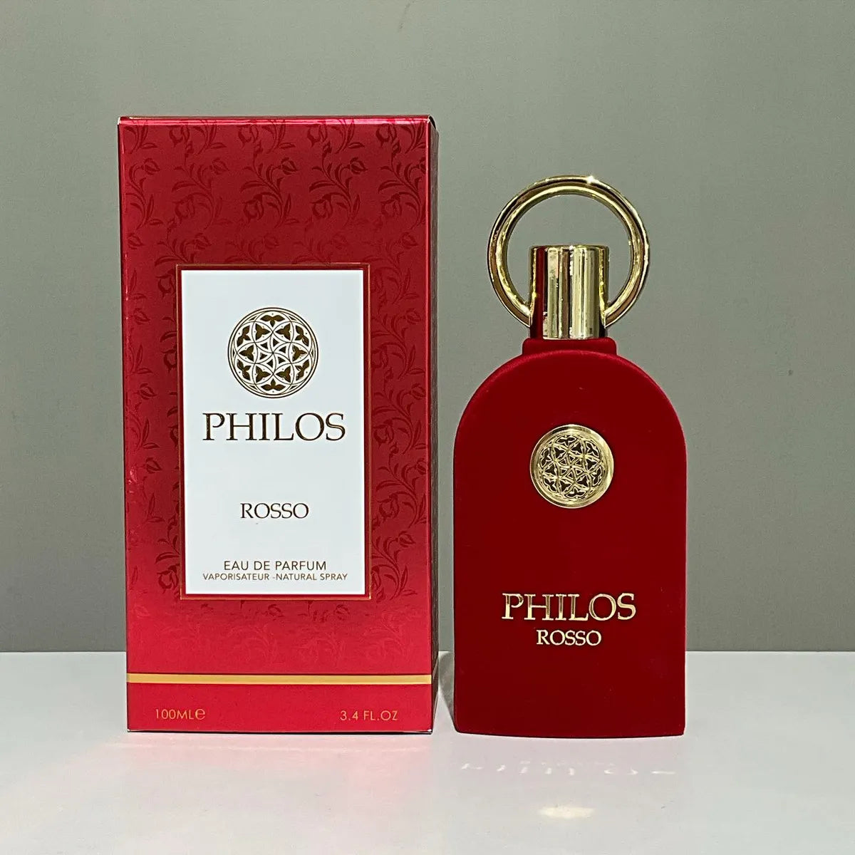 Philos Rosso EDP 100ml by Maison Al Hambra | Inspired by Baccarat Rouge 540 Philos Rosso EDP 100ml by Maison Al Hambra | Inspired by Baccarat Rouge 540