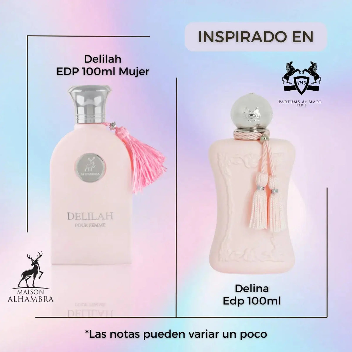 Maison Alhambra Delilah & Delilah Blanc Combo EDP 100ml