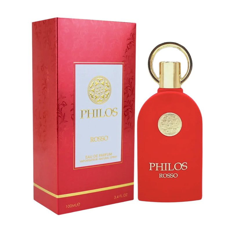 Philos Rosso EDP 100ml by Maison Al Hambra | Inspired by Baccarat Rouge 540 - TUZZUT Qatar Online Shopping