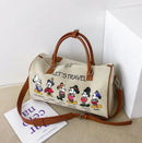 Disney Mickey cartoon canvas handbag Minnie ladies men's messenger bag large capacity shoulder bag S4404237 - Tuzzut.com Qatar Online Shopping