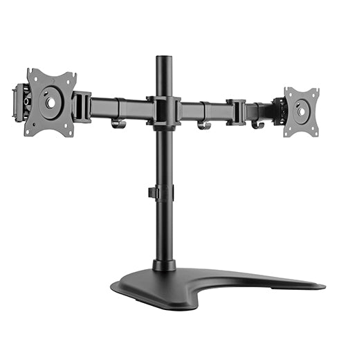 Dual-Monitor Steel Articulating Monitor Stand - SH 070T024 (Fits Most 13" ~ 27") - Tuzzut.com Qatar Online Shopping