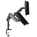 Dual Monitor Gas Spring Mount with Usb Ports - SH T26C024UP (Fits Most 17"~ 32") - Tuzzut.com Qatar Online Shopping