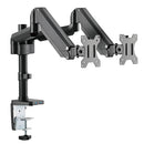 Dual Monitor Gas Spring Mount with Usb Ports - SH T26C024UP (Fits Most 17"~ 32") - Tuzzut.com Qatar Online Shopping