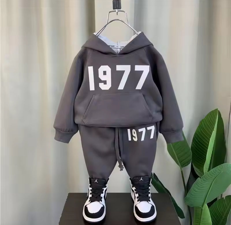 2Pcs Set Spring Autumn Children's Hooded Sweater 1539857 - TUZZUT Qatar Online Shopping