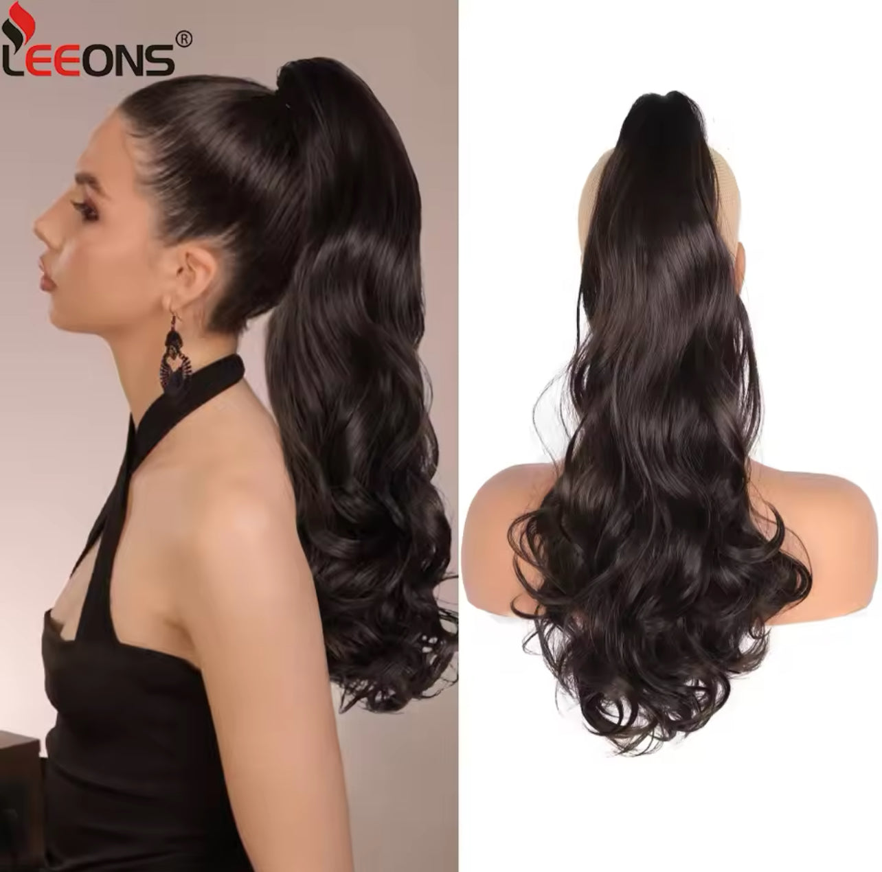 Synthetic Long Curly Wavy Ponytail Hair -oy61(7026) Synthetic Long Curly Wavy Ponytail Hair -oy61(7026)