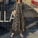 Vintage Women Geometric Printing S30129 - TUZZUT Qatar Online Shopping