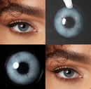 Unibling Rome Time Blue Contact Lenses for Eyes (1 Pair) - TUZZUT Qatar Online Shopping