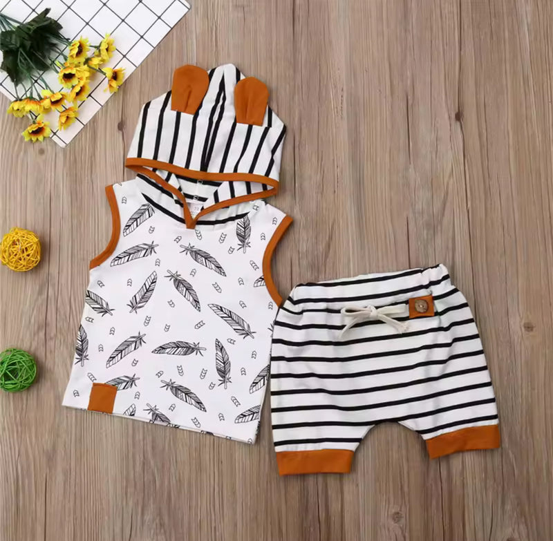 Newborn Baby Summer Clothes Set 239587 - TUZZUT Qatar Online Shopping