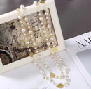 Pearl Long Necklace For Women 2962 - TUZZUT Qatar Online Shopping