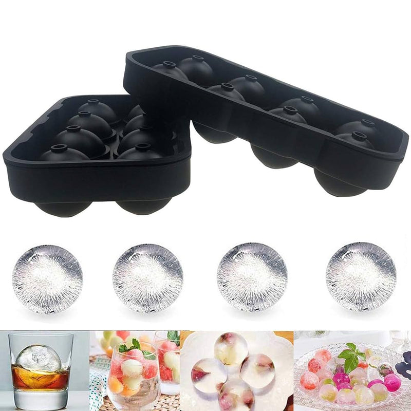 Flexible Silicone Whiskey Ice Ball Maker S1848752 - TUZZUT Qatar Online Shopping