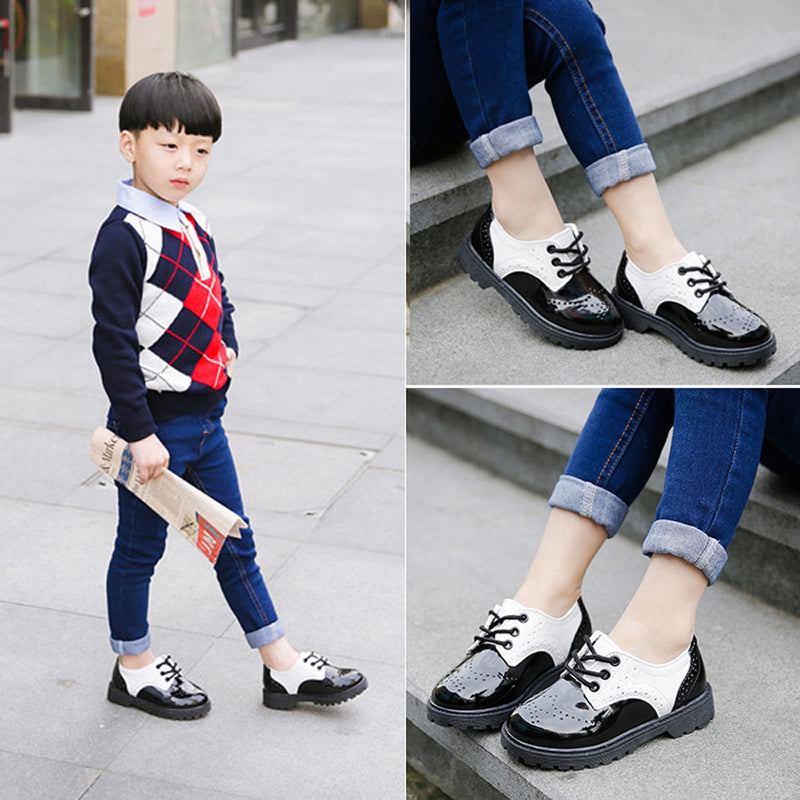 British Style Children Leather Shoes 528161 - TUZZUT Qatar Online Shopping