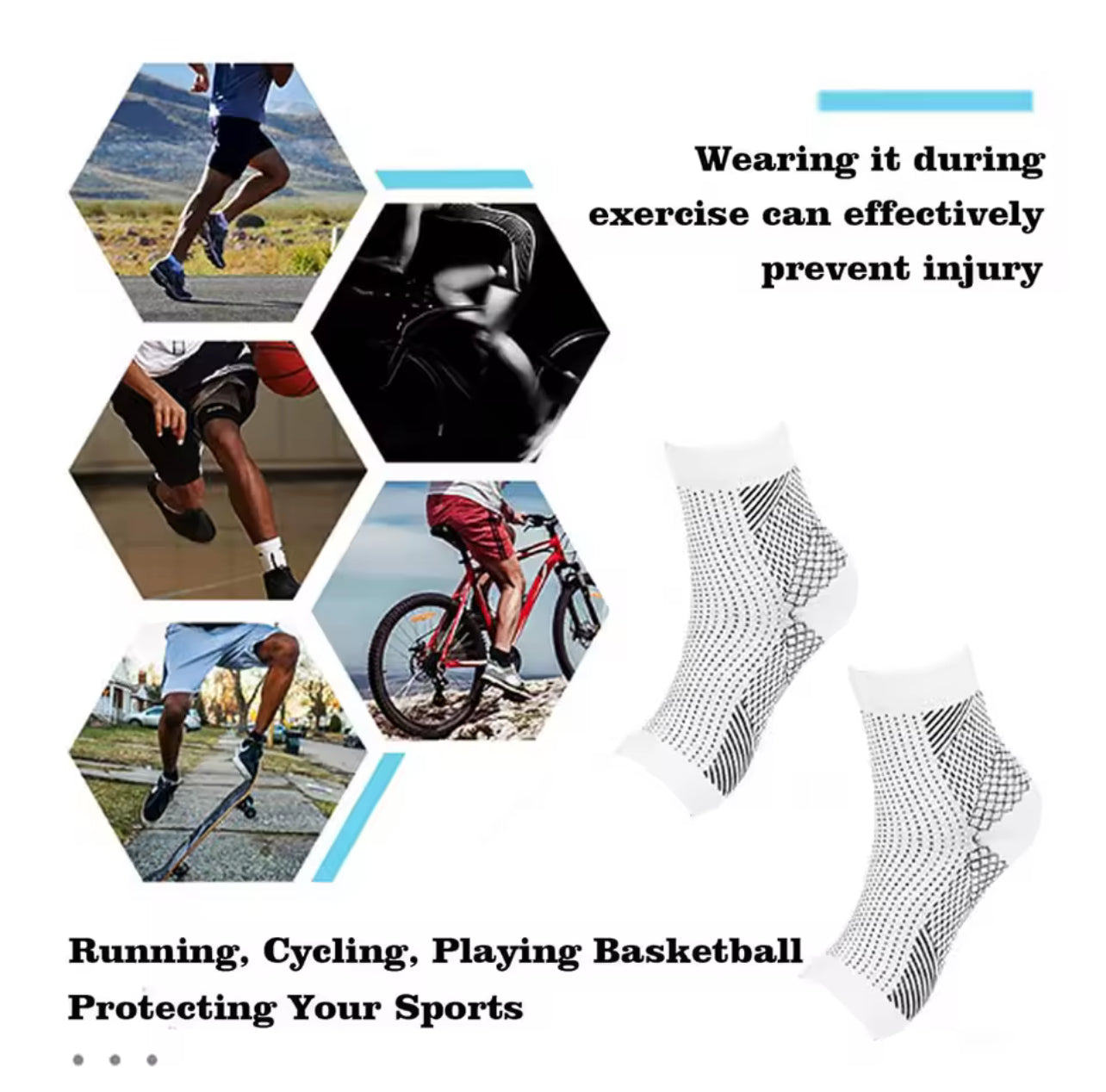 1Pair Neuropathy Socks 80181 1Pair Neuropathy Socks 80181