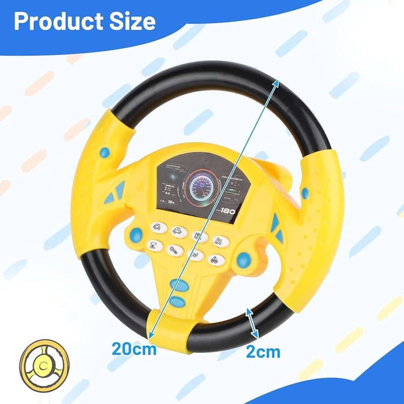 Multifunctional Steering Wheel Toy for Kids 1534118 - TUZZUT Qatar Online Shopping