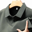 Men's Fashion Casual Collared T-shirt ZD196 - TUZZUT Qatar Online Shopping