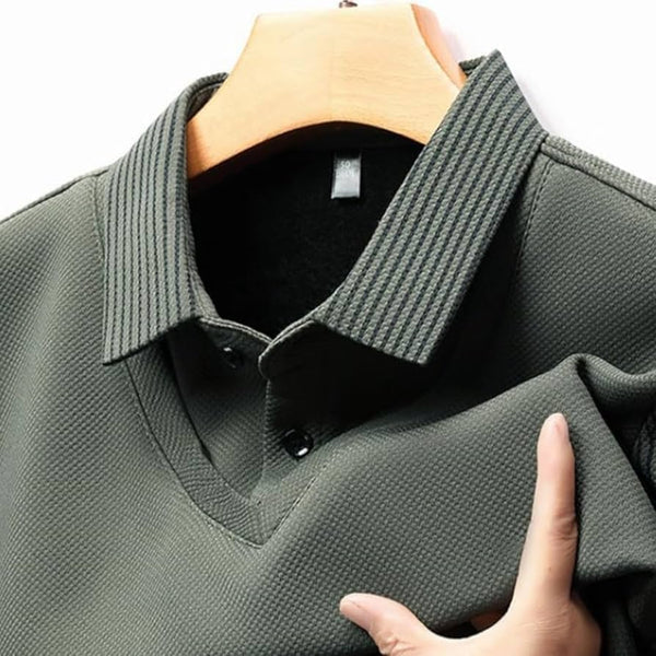 Men's Fashion Casual Collared T-shirt ZD196 - TUZZUT Qatar Online Shopping