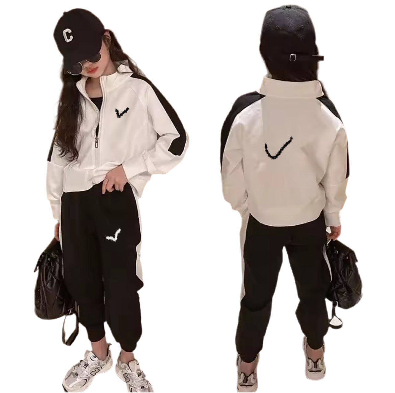 Spring New Style Children's Sportswear Hoodie Set 1696845 Spring New Style Children's Sportswear Hoodie Set 1696845