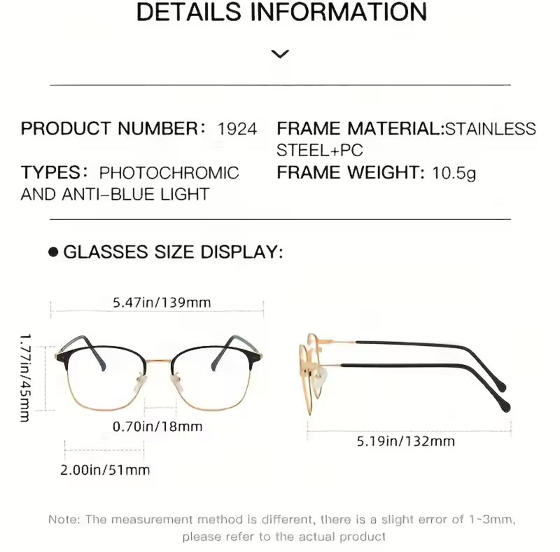 men's and women's retro metal square sunglasses X4546877 - TUZZUT Qatar Online Shopping