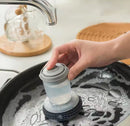 1pc Portable Kitchen Soap Dispensing Dishwashing Tool Brush S4103991 - TUZZUT Qatar Online Shopping