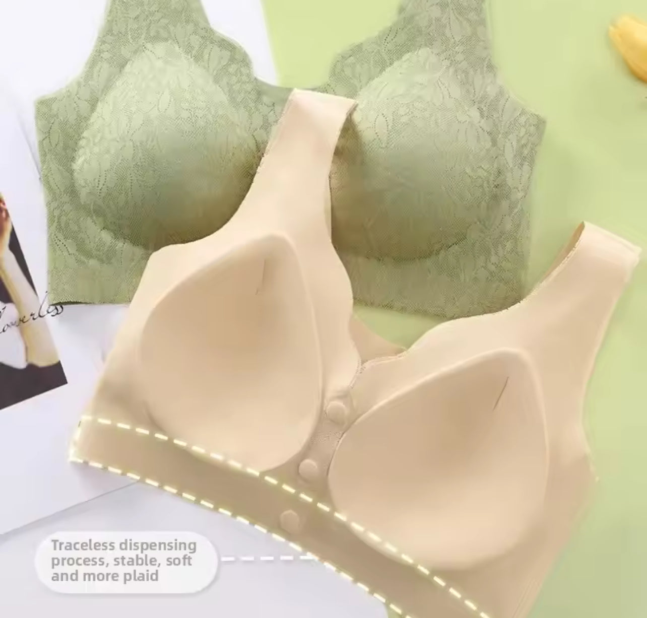 Large Size Convenient Front Closure Bra 38435 Large Size Convenient Front Closure Bra 38435