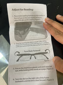 New Adjustable Strength Lens Eyewear Variable Focus Distance Vision Zoom Glasses Protective Eyewear Read B-242400 - TUZZUT Qatar Online Shopping