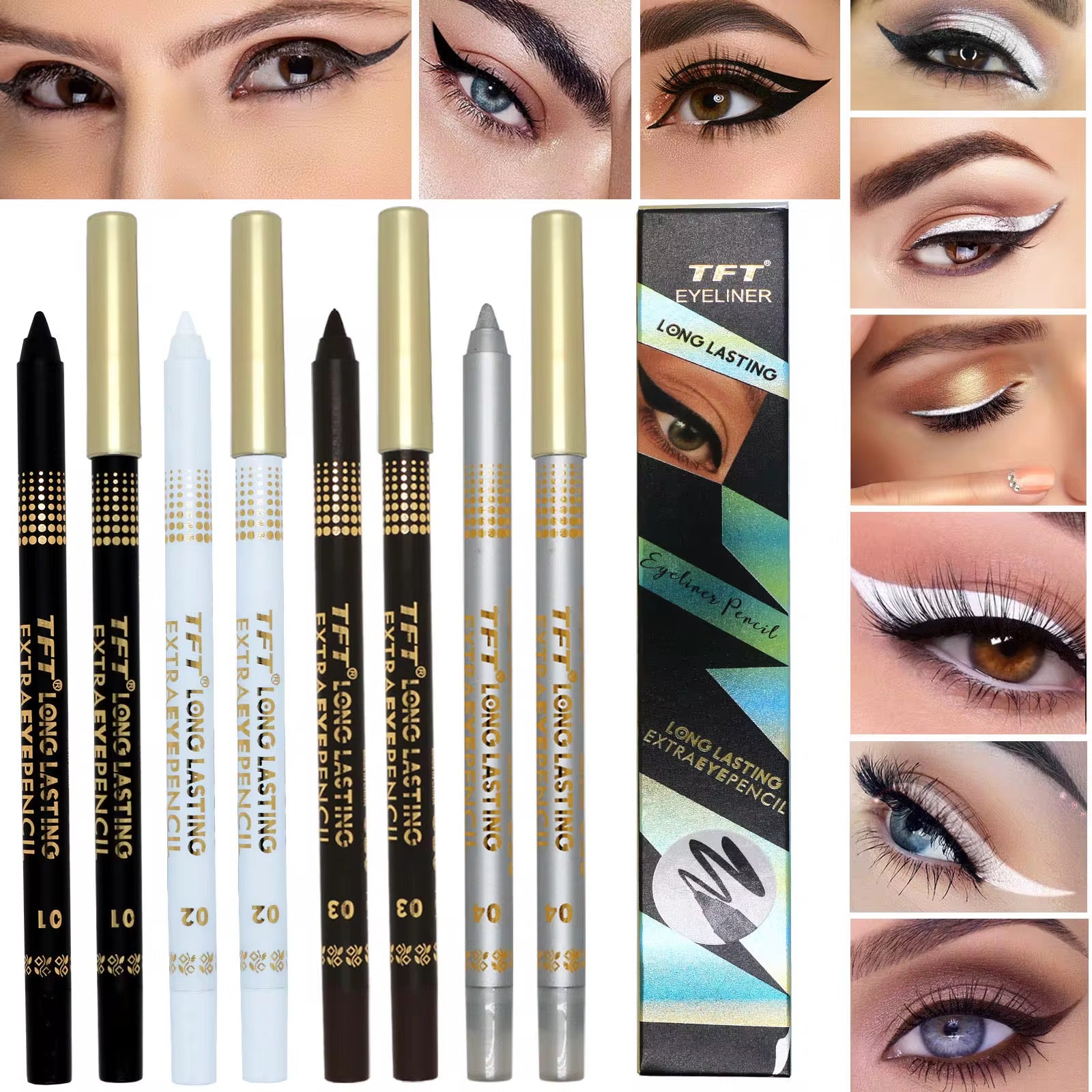 TFT Eyeliner Pencil F24 Long Lasting ExtraEyePencil TFT Eyeliner Pencil F24 Long Lasting ExtraEyePencil