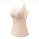 Summer Thin Ice Silk Women's Vest Integrated with Chest Pad Bra WB15 - TUZZUT Qatar Online Shopping