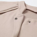 Women Cropped Wool Blend Coat 151630 - TUZZUT Qatar Online Shopping